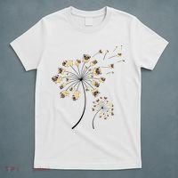 Funny Pug Gift For  Cool Flower Dog Dandelion Lover T-Shirt thumb 5