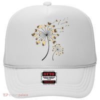 Funny Pug Gift For  Cool Flower Dog Dandelion Lover Hat thumb 0