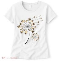 Funny Pug Gift For  Cool Flower Dog Dandelion Lover Women's T-Shirt thumb 0