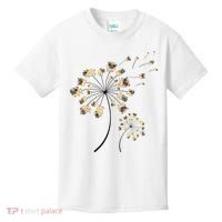 Funny Pug Gift For  Cool Flower Dog Dandelion Lover Kids T-Shirt thumb 0
