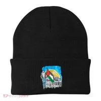 Free Palestine Gift Save Gaza Gift Beanie thumb 0