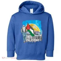 Free Palestine Gift Save Gaza Gift Toddler Hoodie thumb 0