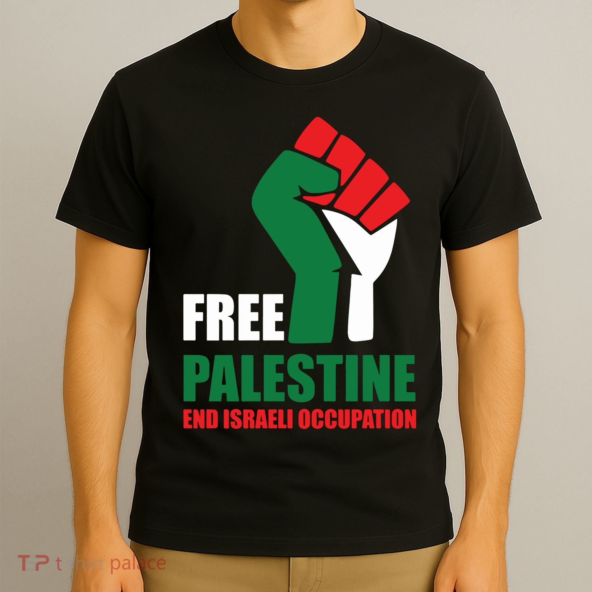 Free Palestine Gaza Freedom End Israeli Occupation T-Shirt