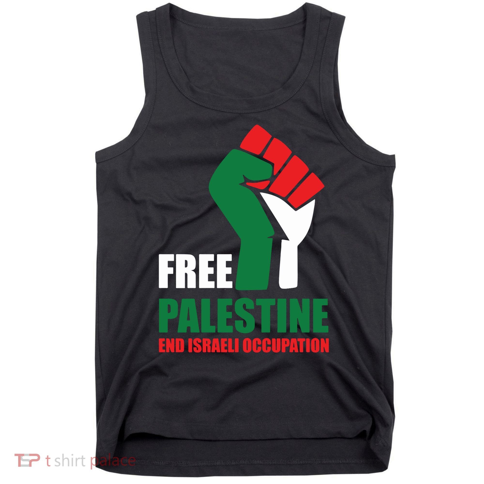 Free Palestine Gaza Freedom End Israeli Occupation Tank Top