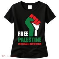 Free Palestine Gaza Freedom End Israeli Occupation Women's T-Shirt thumb 0