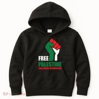 Free Palestine Gaza Freedom End Israeli Occupation Kids Hoodie thumb 0