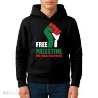 Free Palestine Gaza Freedom End Israeli Occupation Kids Hoodie thumb 4