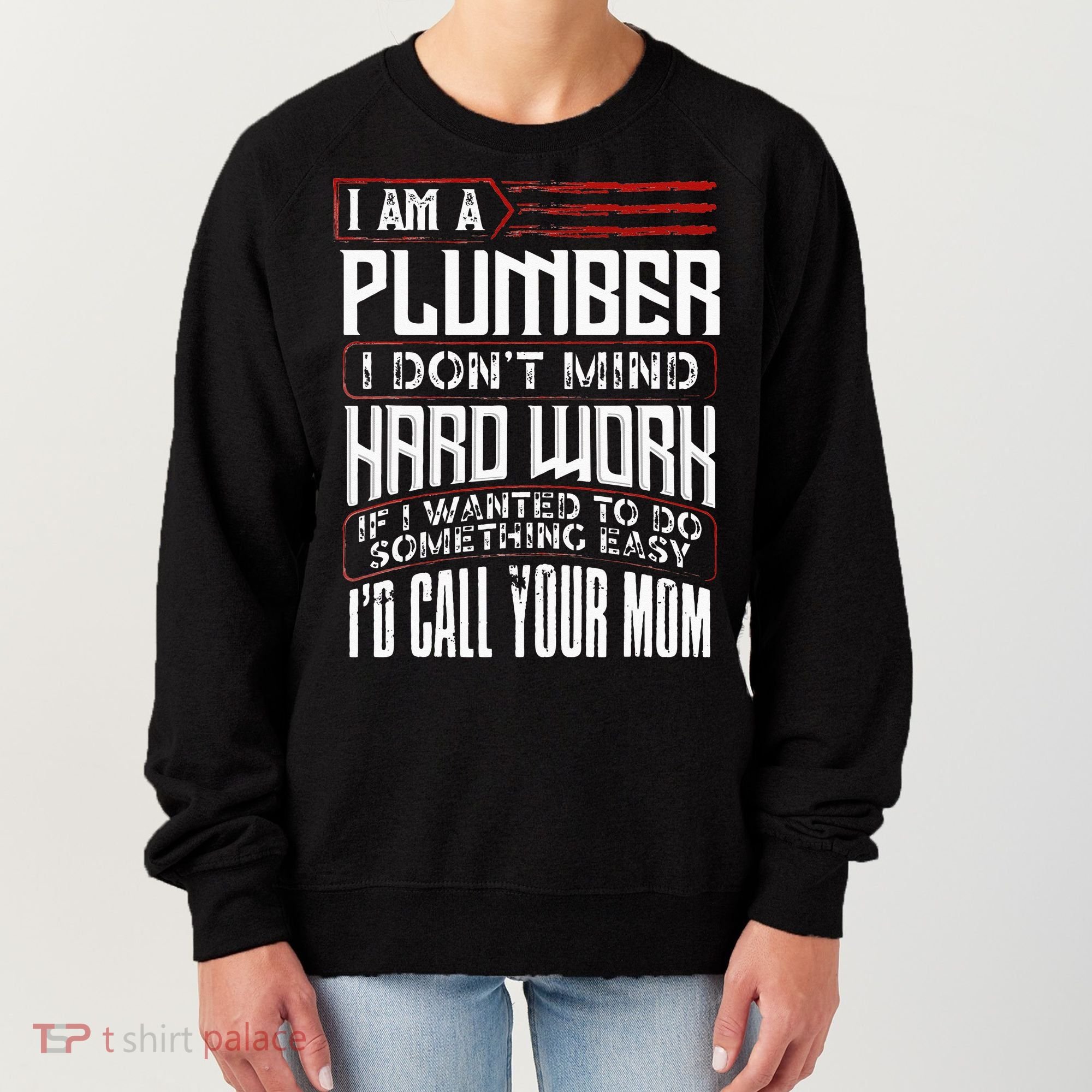 Funny Plumber Gift For Men Plumbing Dad Fathers Day Women's Sweatshirt