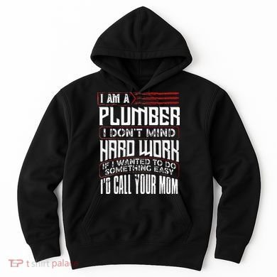 Funny Plumber Gift For Men Plumbing Dad Fathers Day Hoodie