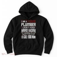 Funny Plumber Gift For Men Plumbing Dad Fathers Day Hoodie thumb 0