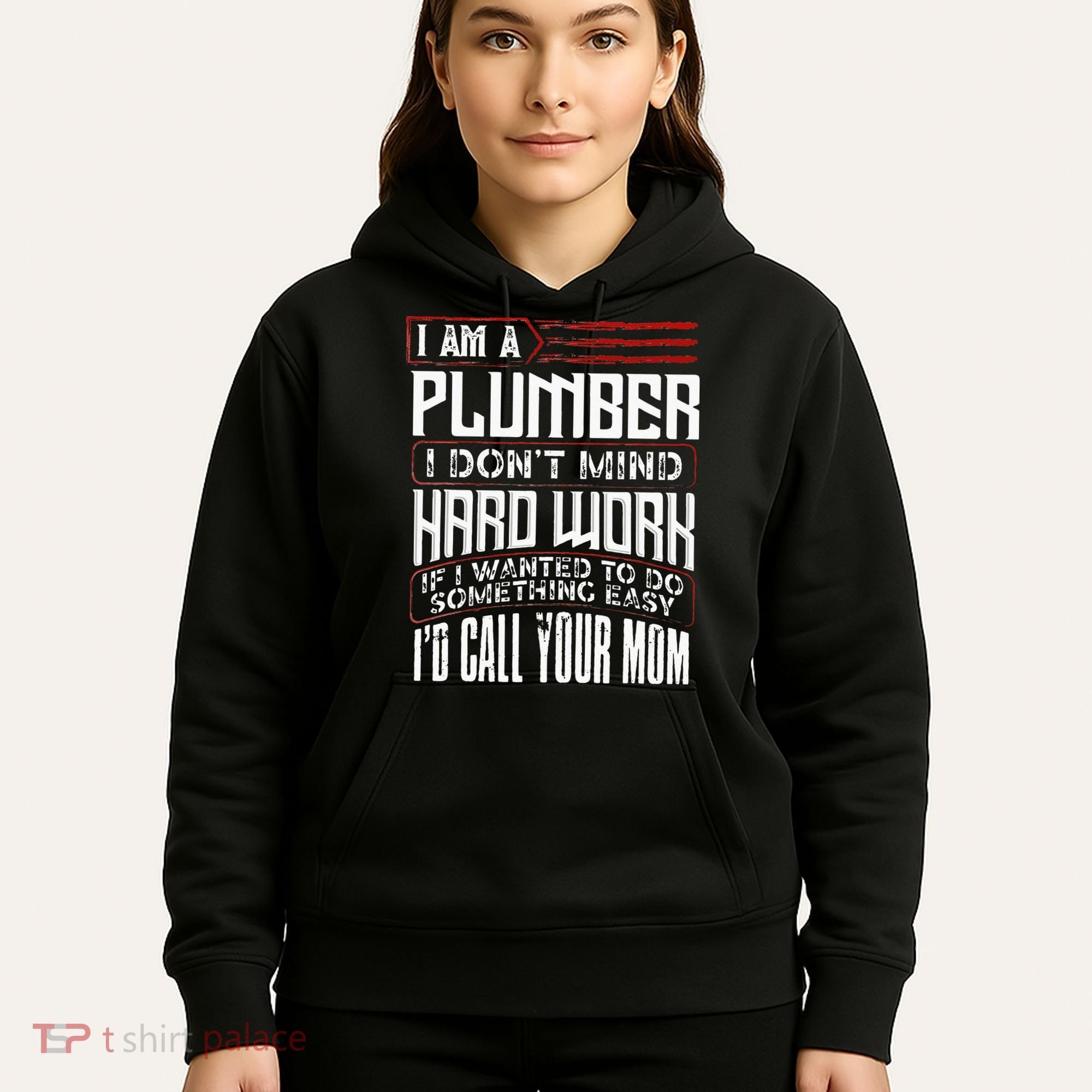 Funny Plumber Gift For Men Plumbing Dad Fathers Day Hoodie