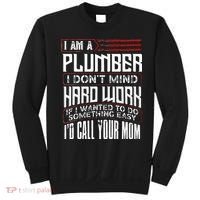 Funny Plumber Gift For Men Plumbing Dad Fathers Day Sweatshirt thumb 0