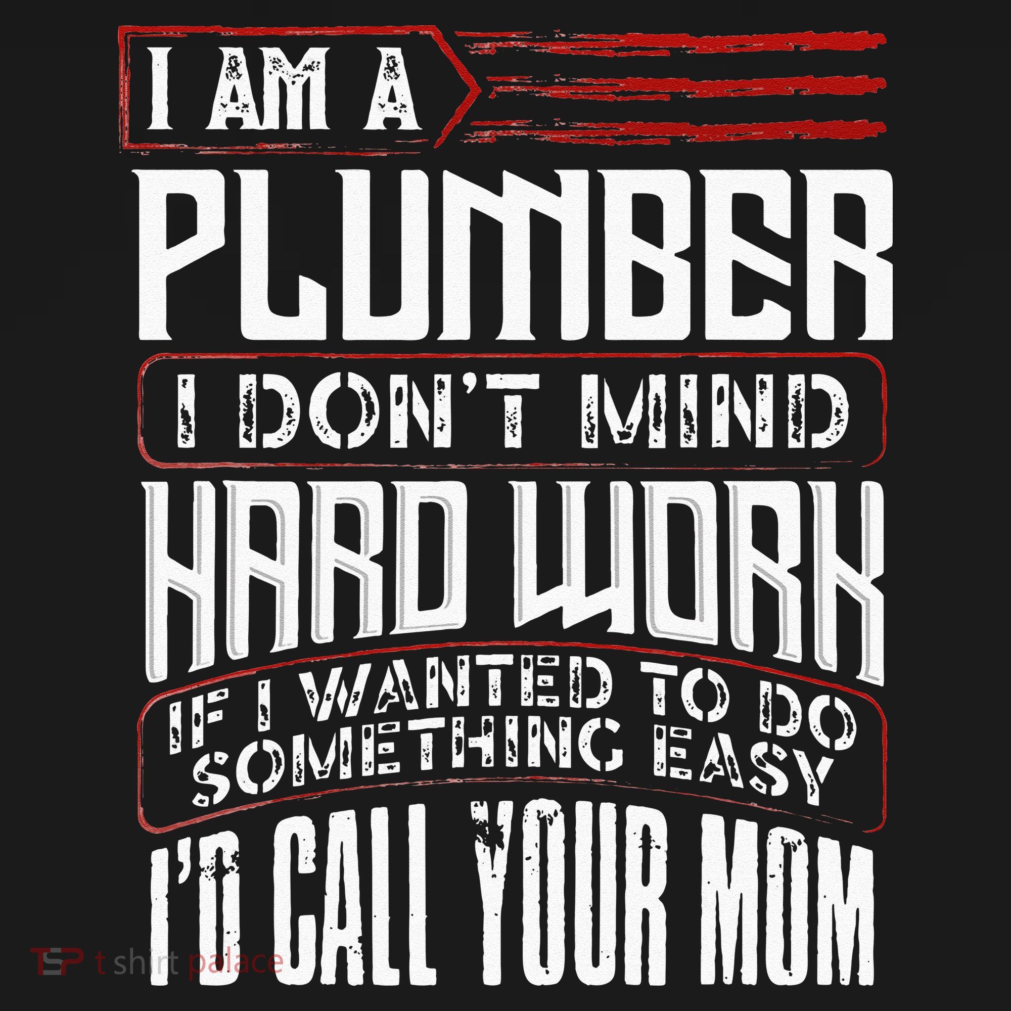 Funny Plumber Gift For Men Plumbing Dad Fathers Day T-Shirt