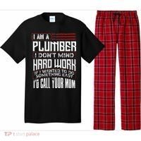 Funny Plumber Gift For Men Plumbing Dad Fathers Day Pajama Set thumb 0