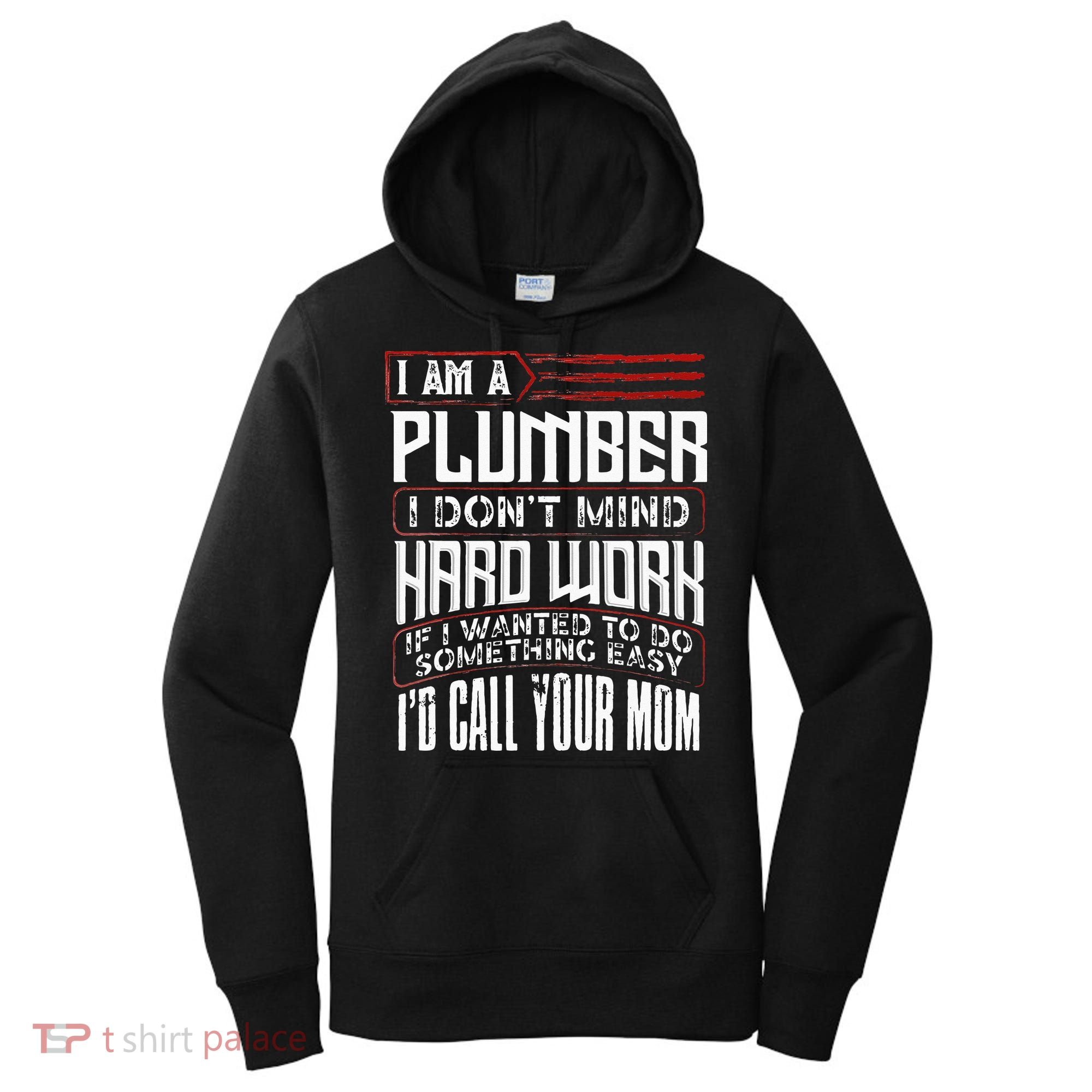 Funny Plumber Gift For Men Plumbing Dad Fathers Day Women's Hoodie