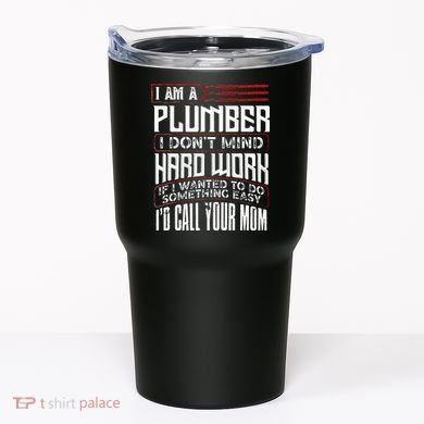Funny Plumber Gift For Men Plumbing Dad Fathers Day Tumbler