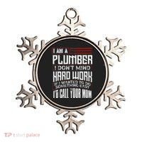 Funny Plumber Gift For Men Plumbing Dad Fathers Day Ornament thumb 0