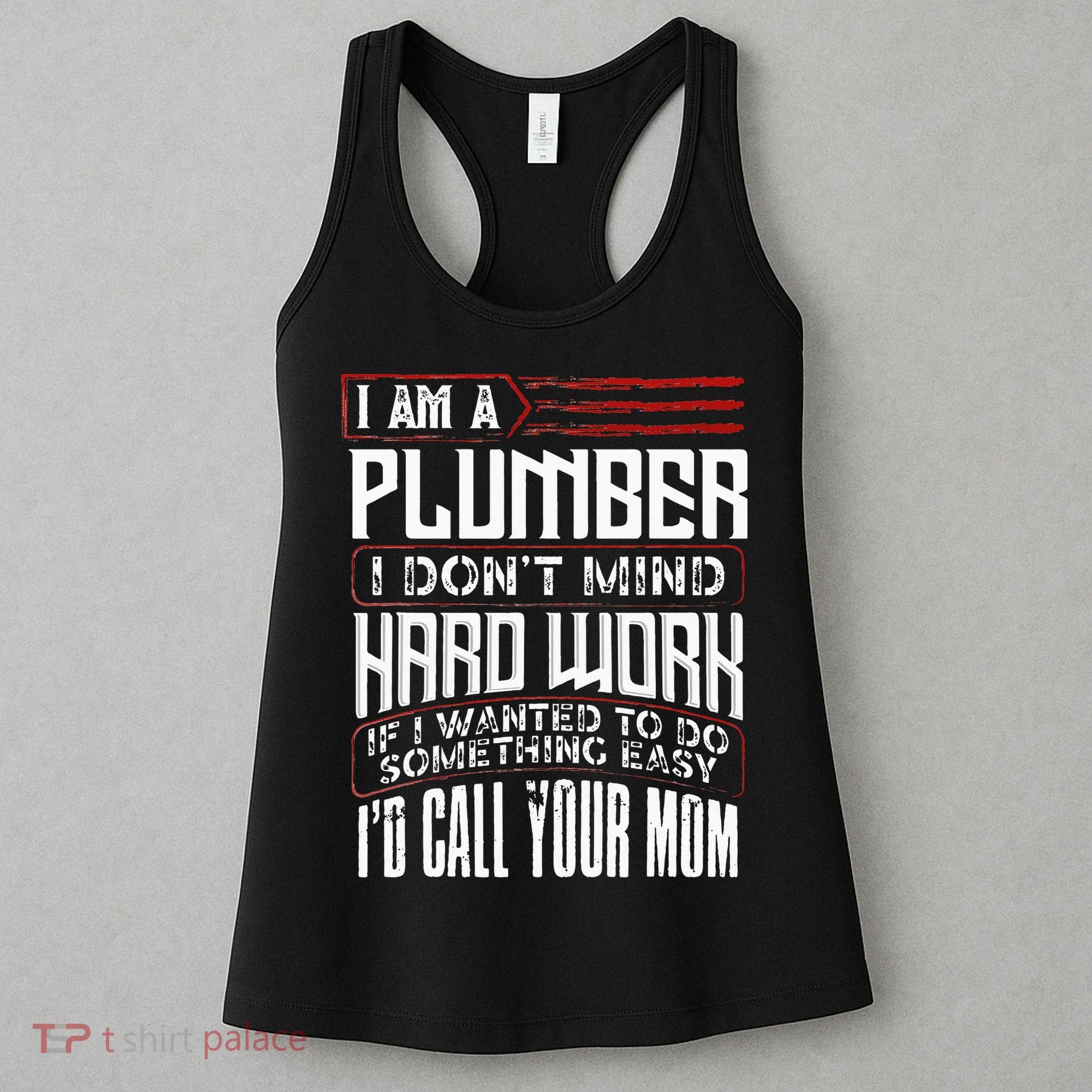Funny Plumber Gift For Men Plumbing Dad Fathers Day Women's Tank Top