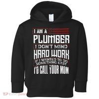 Funny Plumber Gift For Men Plumbing Dad Fathers Day Toddler Hoodie thumb 0