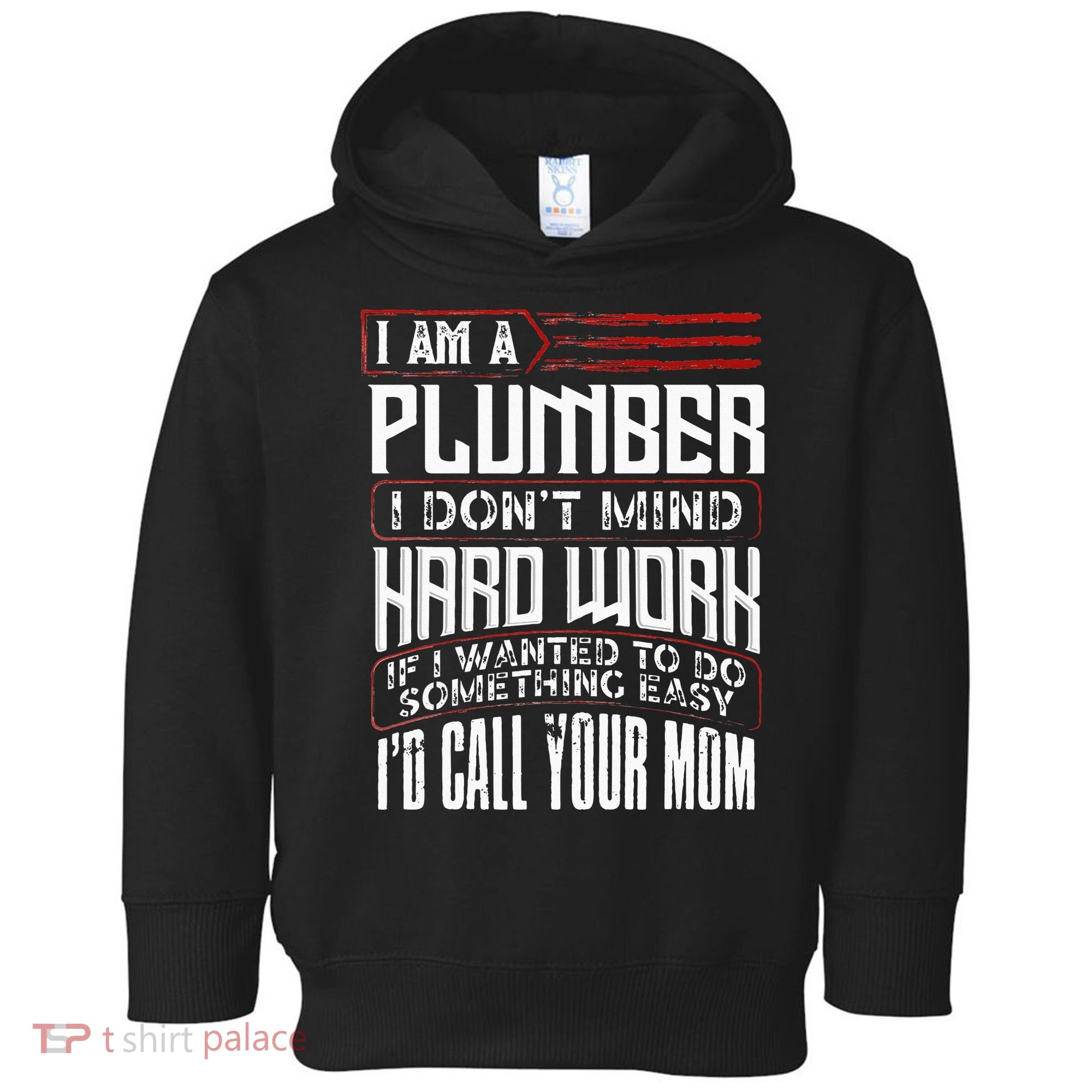 Funny Plumber Gift For Men Plumbing Dad Fathers Day Toddler Hoodie