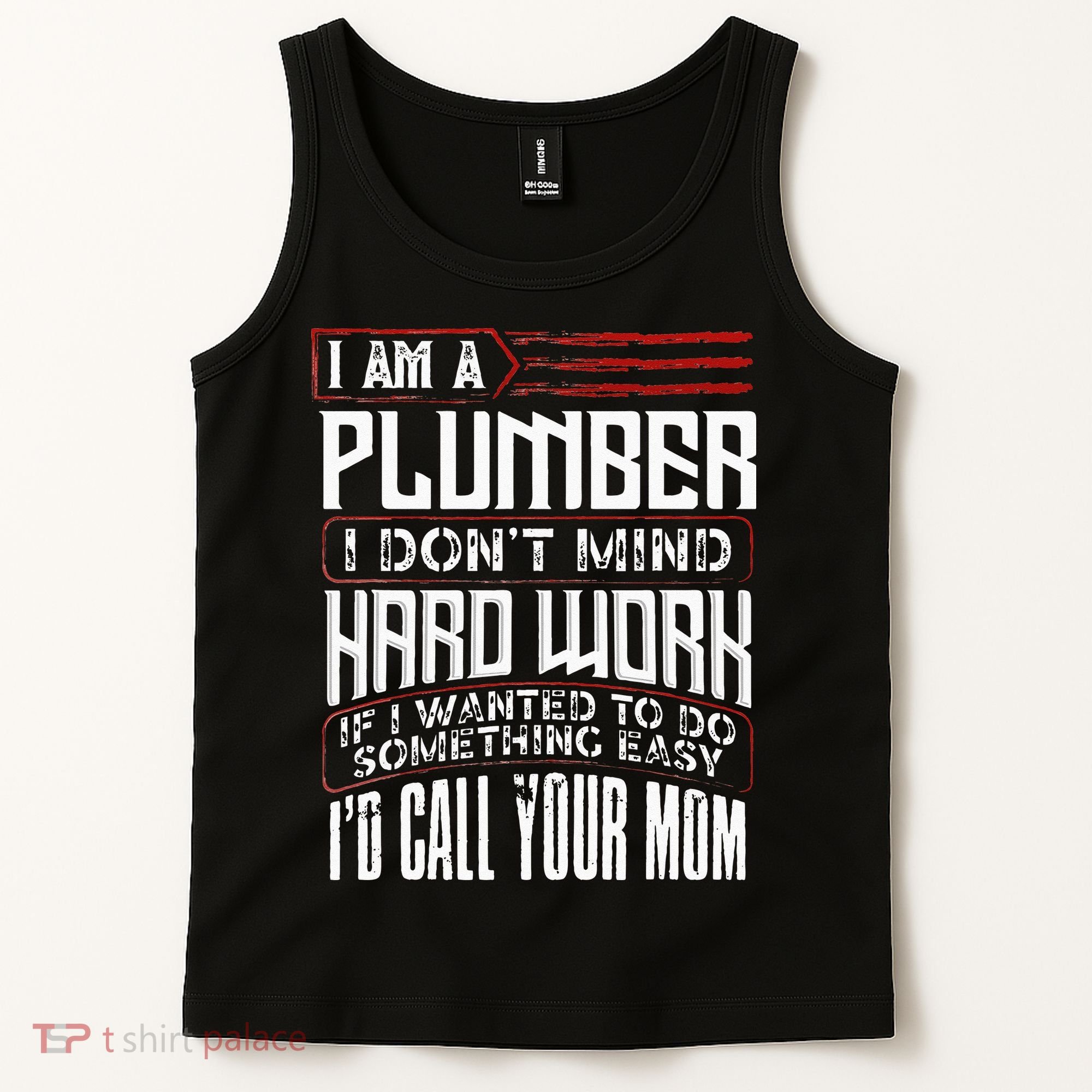 Funny Plumber Gift For Men Plumbing Dad Fathers Day Tank Top