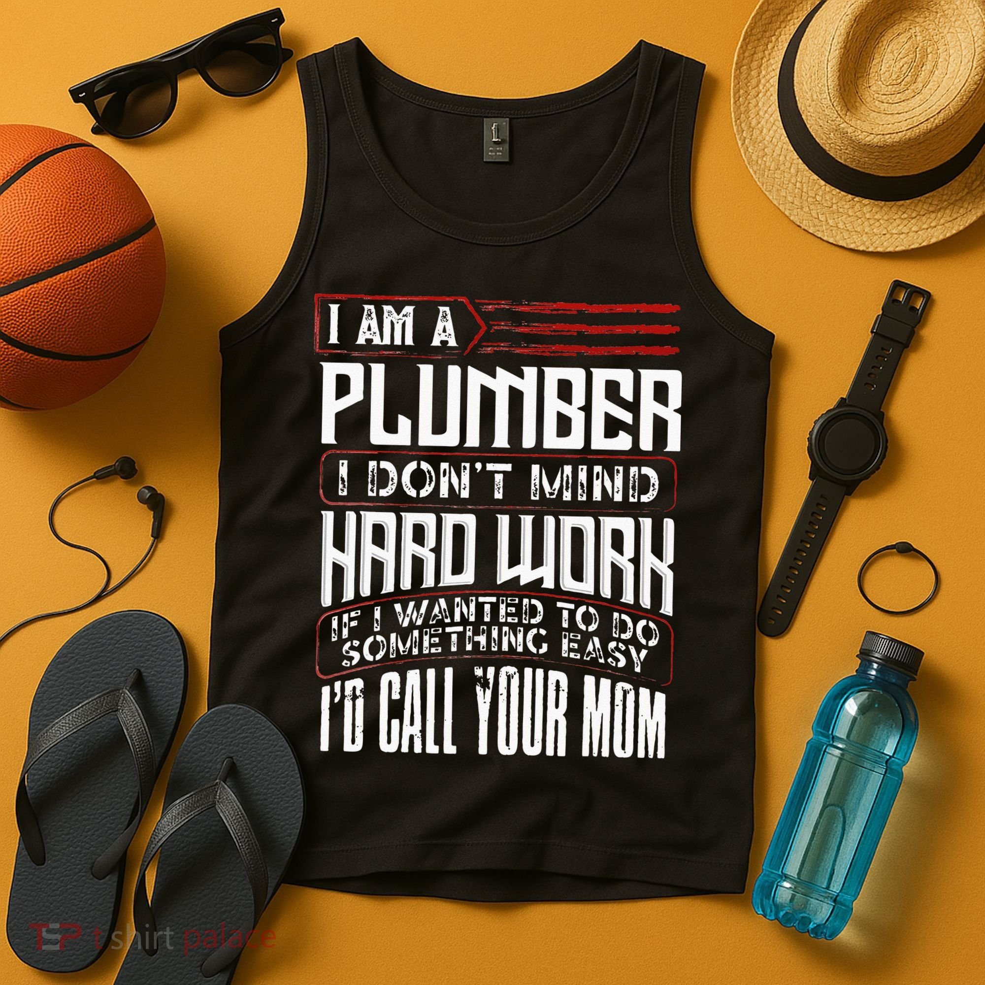 Funny Plumber Gift For Men Plumbing Dad Fathers Day Tank Top