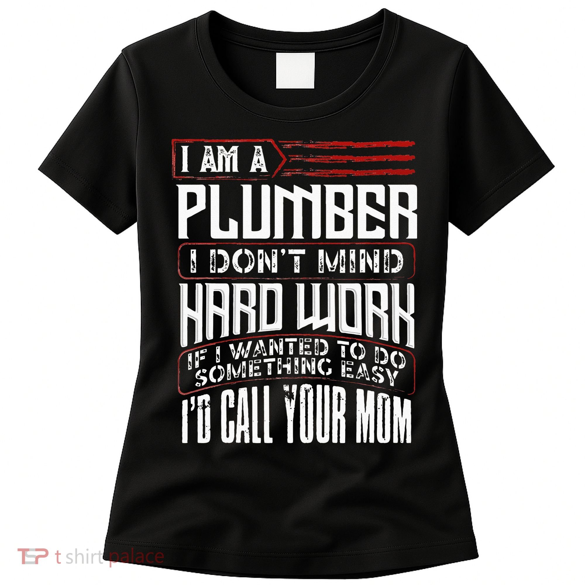 Funny Plumber Gift For Men Plumbing Dad Fathers Day Women's T-Shirt
