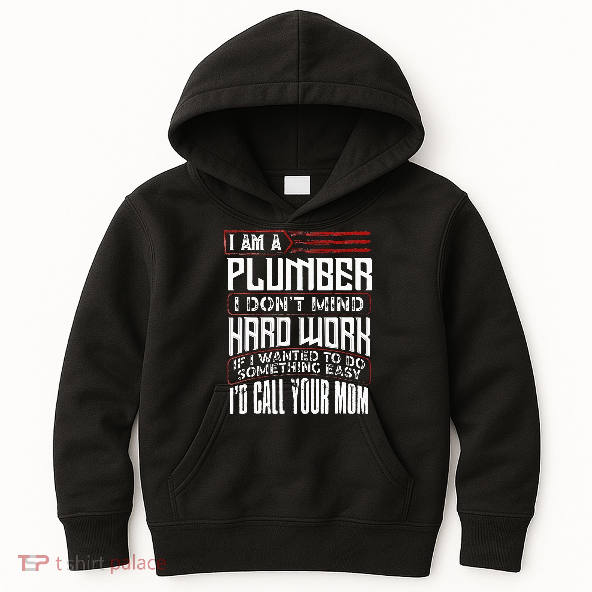 Funny Plumber Gift For Men Plumbing Dad Fathers Day Kids Hoodie