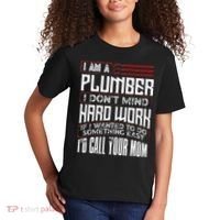 Funny Plumber Gift For Men Plumbing Dad Fathers Day Kids T-Shirt thumb 2