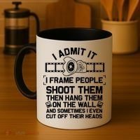 Funny Photographer Gift For Men Women Cool Photography Joke Coffee Mug thumb 4