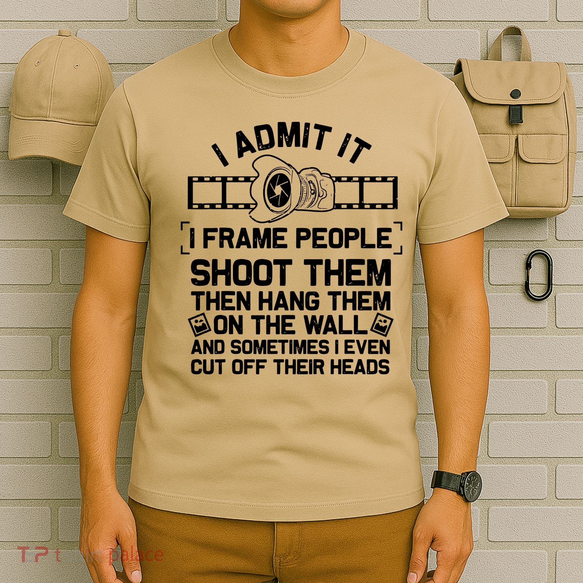 Funny Photographer Gift For Men Women Cool Photography Joke T-Shirt