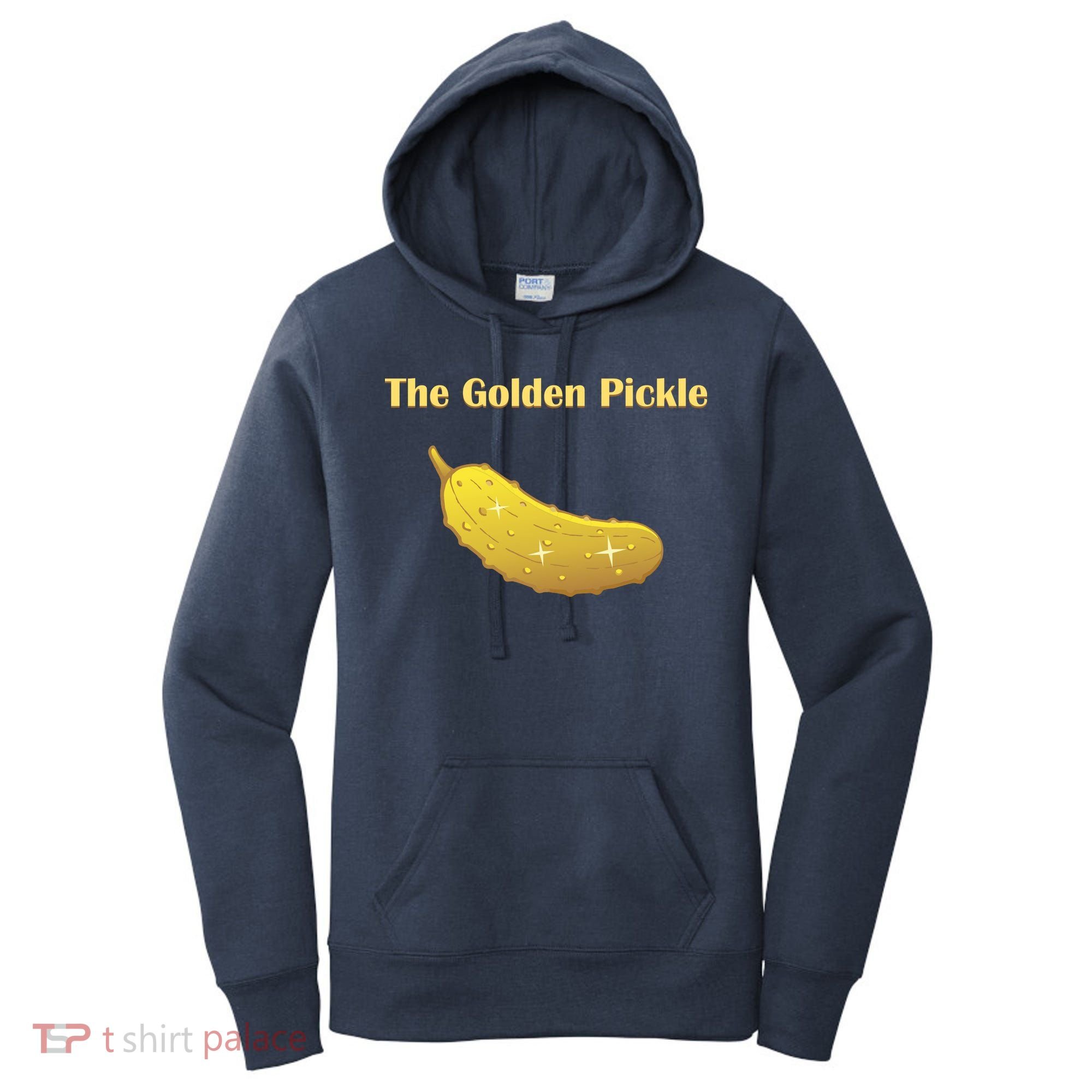 Fun Pickleball, Golden Pickle, Pickleball For Life Women's Hoodie