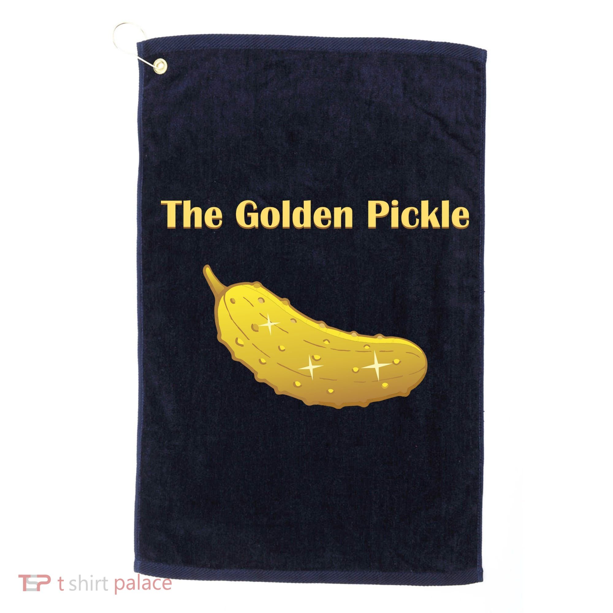 Fun Pickleball, Golden Pickle, Pickleball For Life Golf Towel