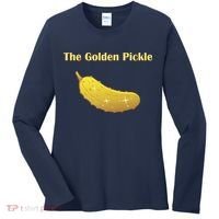 Fun Pickleball, Golden Pickle, Pickleball For Life Women's Long Sleeve Shirt thumb 0