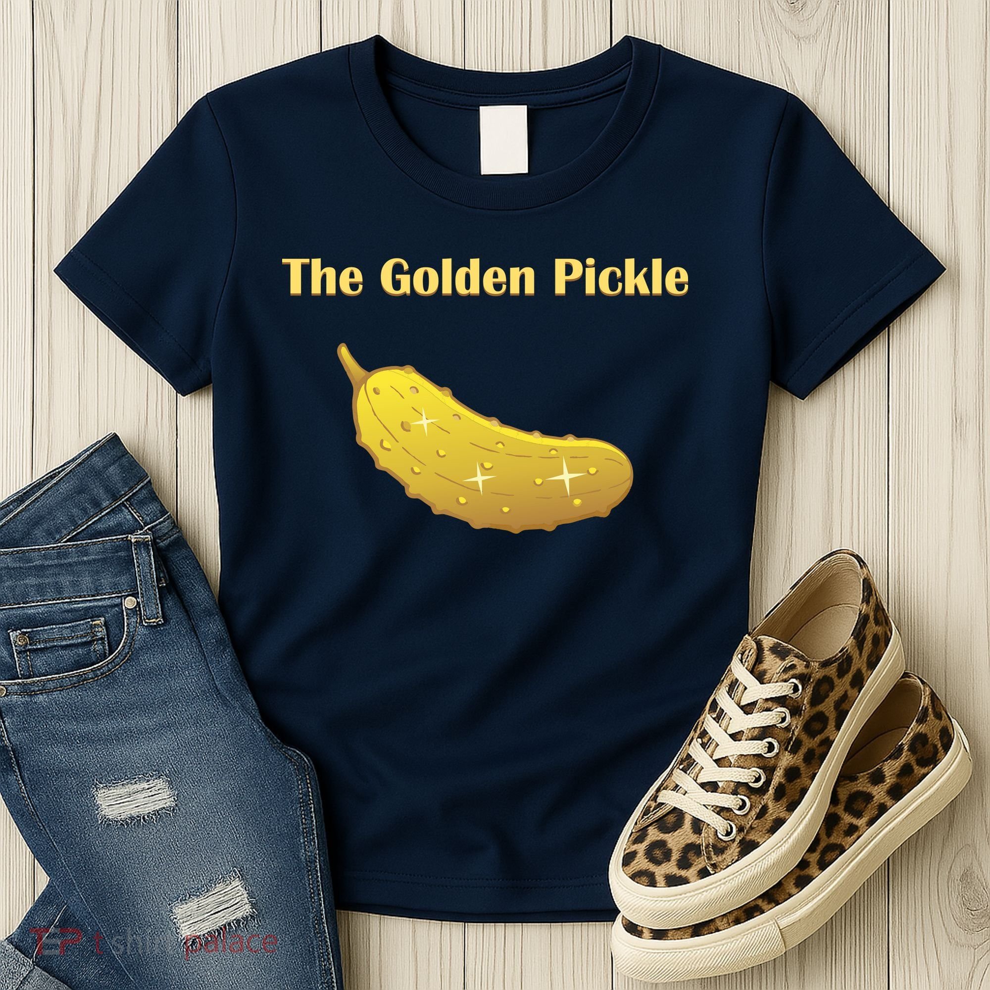 Fun Pickleball, Golden Pickle, Pickleball For Life Women's T-Shirt