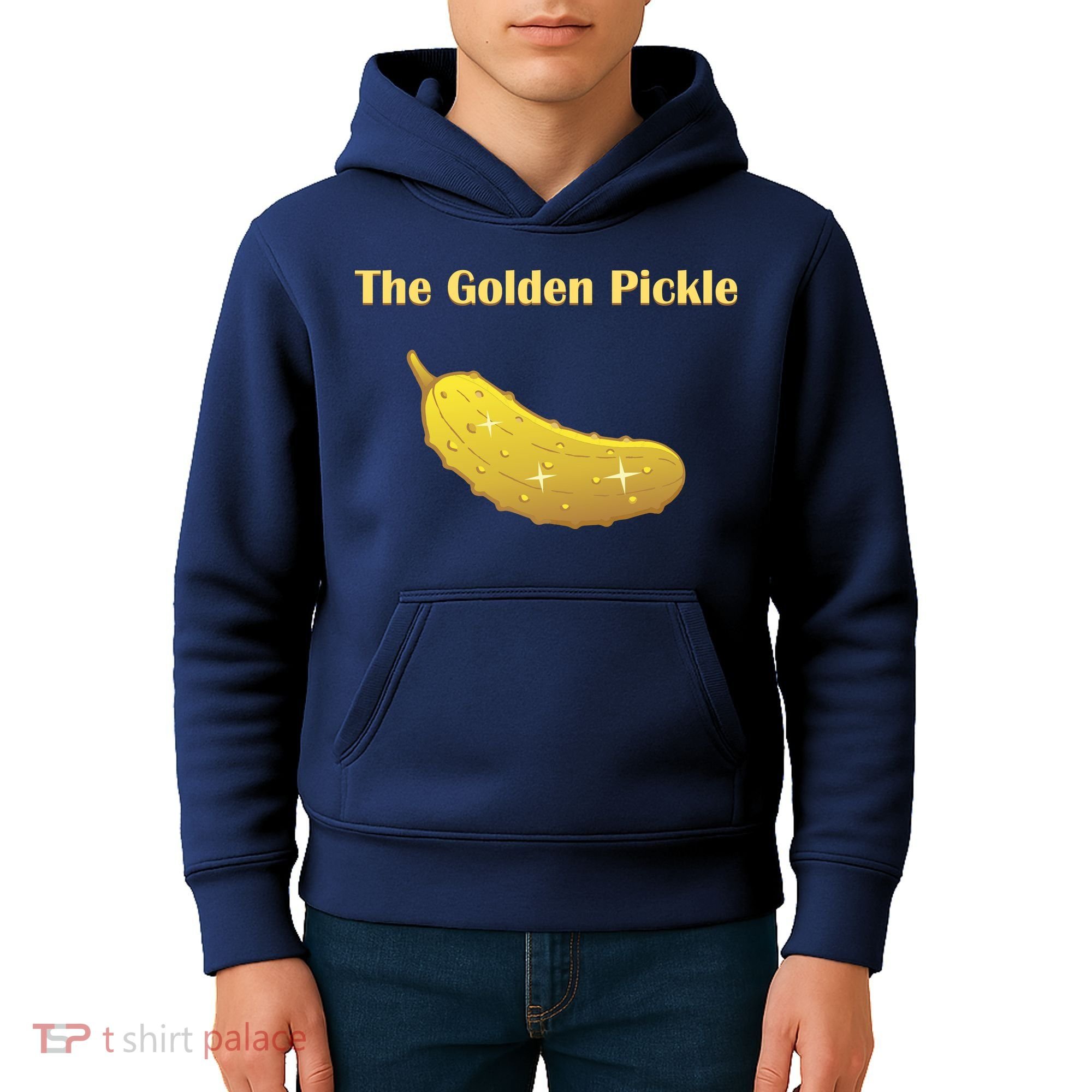 Fun Pickleball, Golden Pickle, Pickleball For Life Kids Hoodie