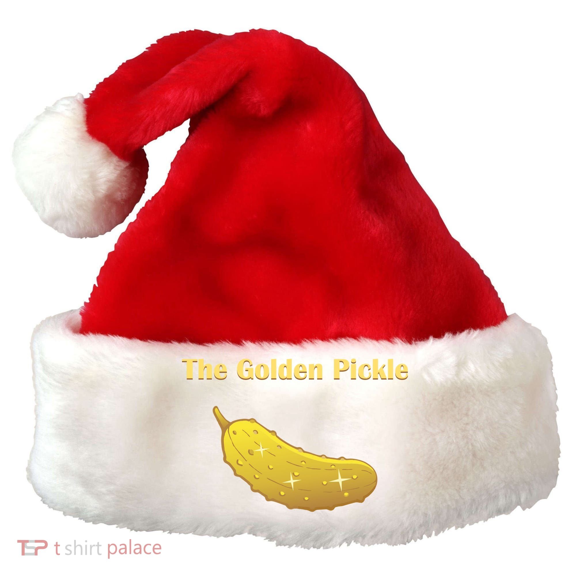 Fun Pickleball, Golden Pickle, Pickleball For Life Santa Hat