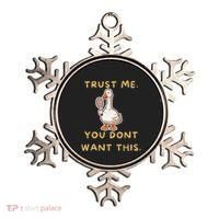 Funny Pickleball Goose Saying Trust Me. You Dont Want This Ornament thumb 0