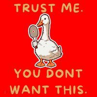 Funny Pickleball Goose Saying Trust Me. You Dont Want This Santa Hat thumb 1