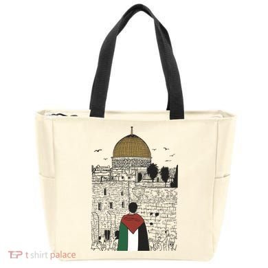 Free Palestine Gaza Palestine Support Tote Bag