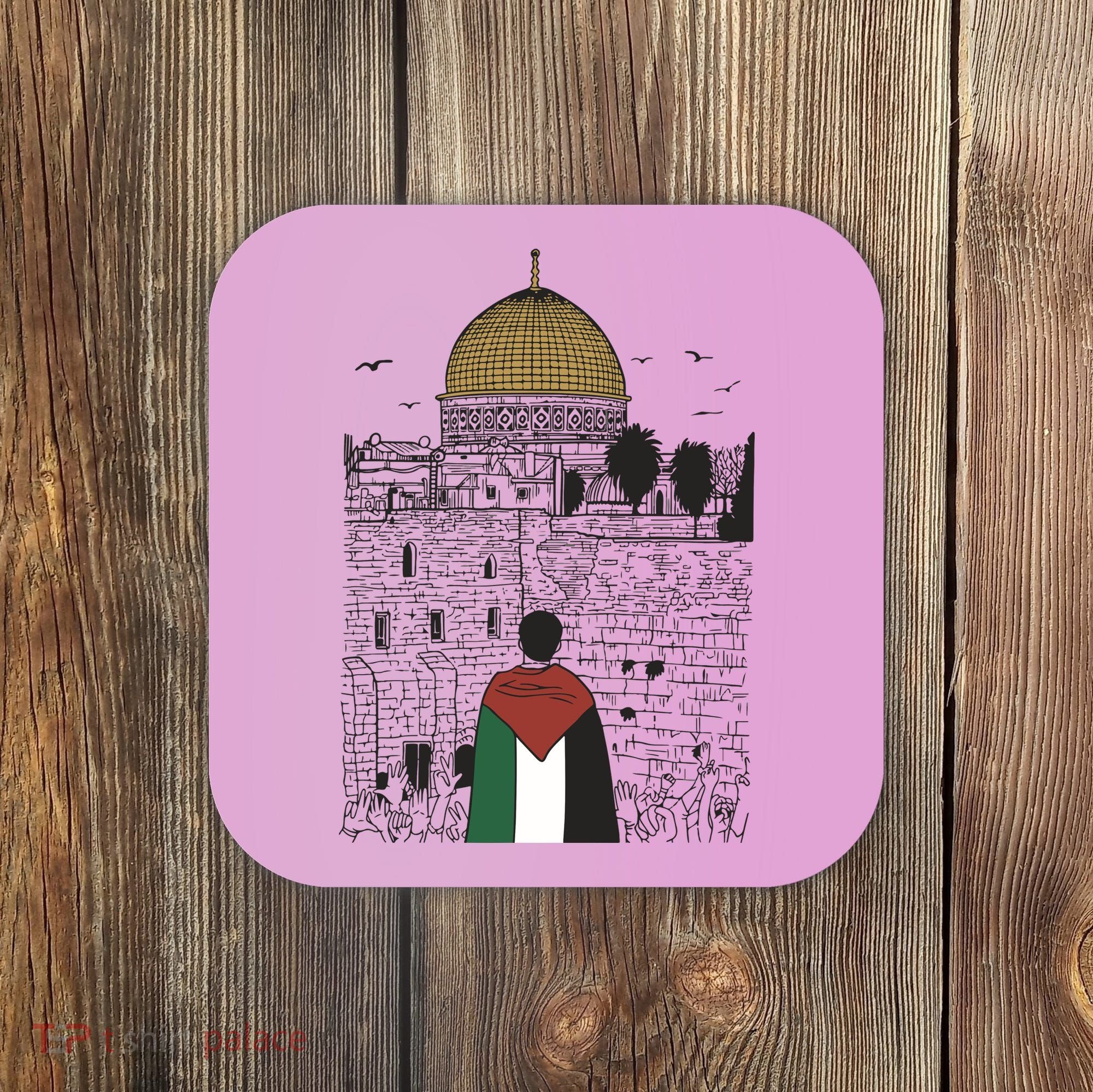 Free Palestine Gaza Palestine Support Coaster