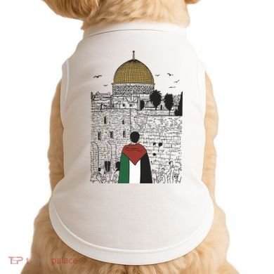 Free Palestine Gaza Palestine Support Doggie Tank