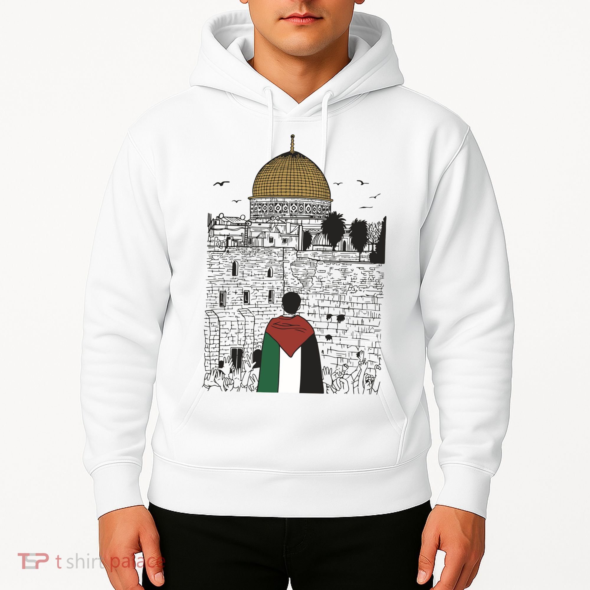 Free Palestine Gaza Palestine Support Hoodie