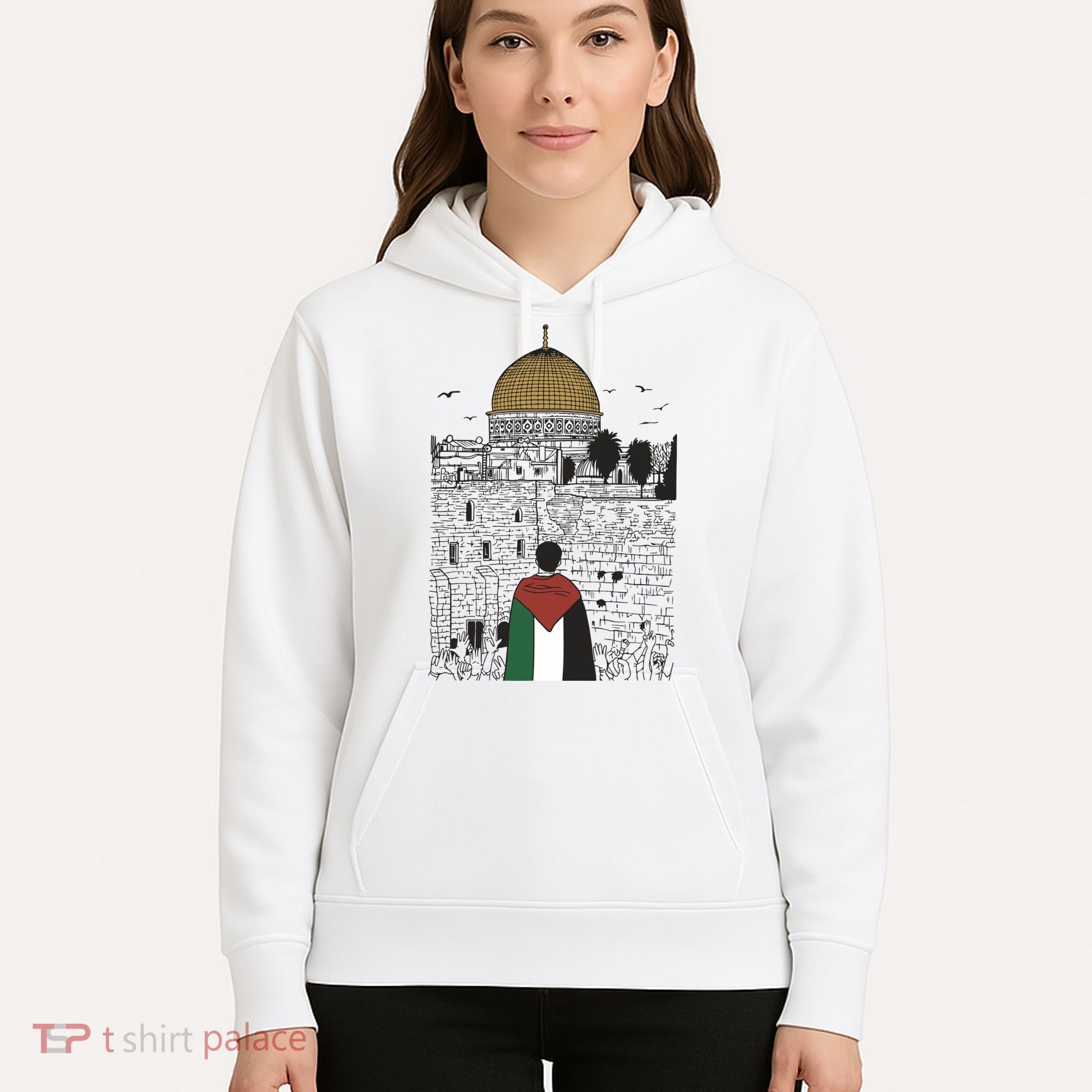 Free Palestine Gaza Palestine Support Hoodie