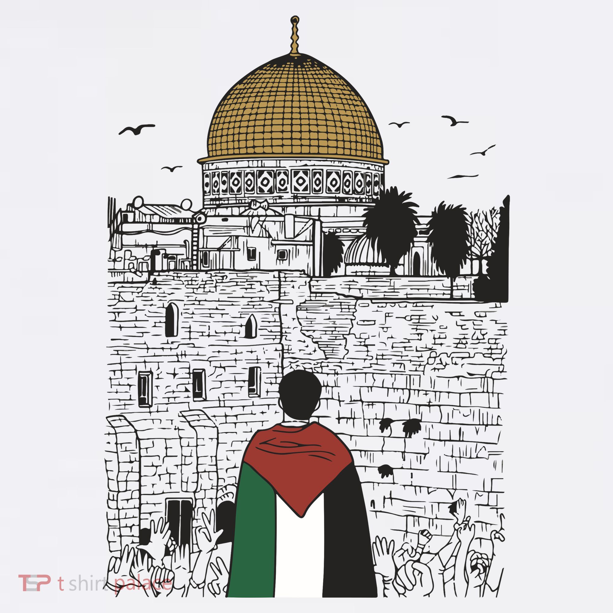 Free Palestine Gaza Palestine Support Long Sleeve Shirt