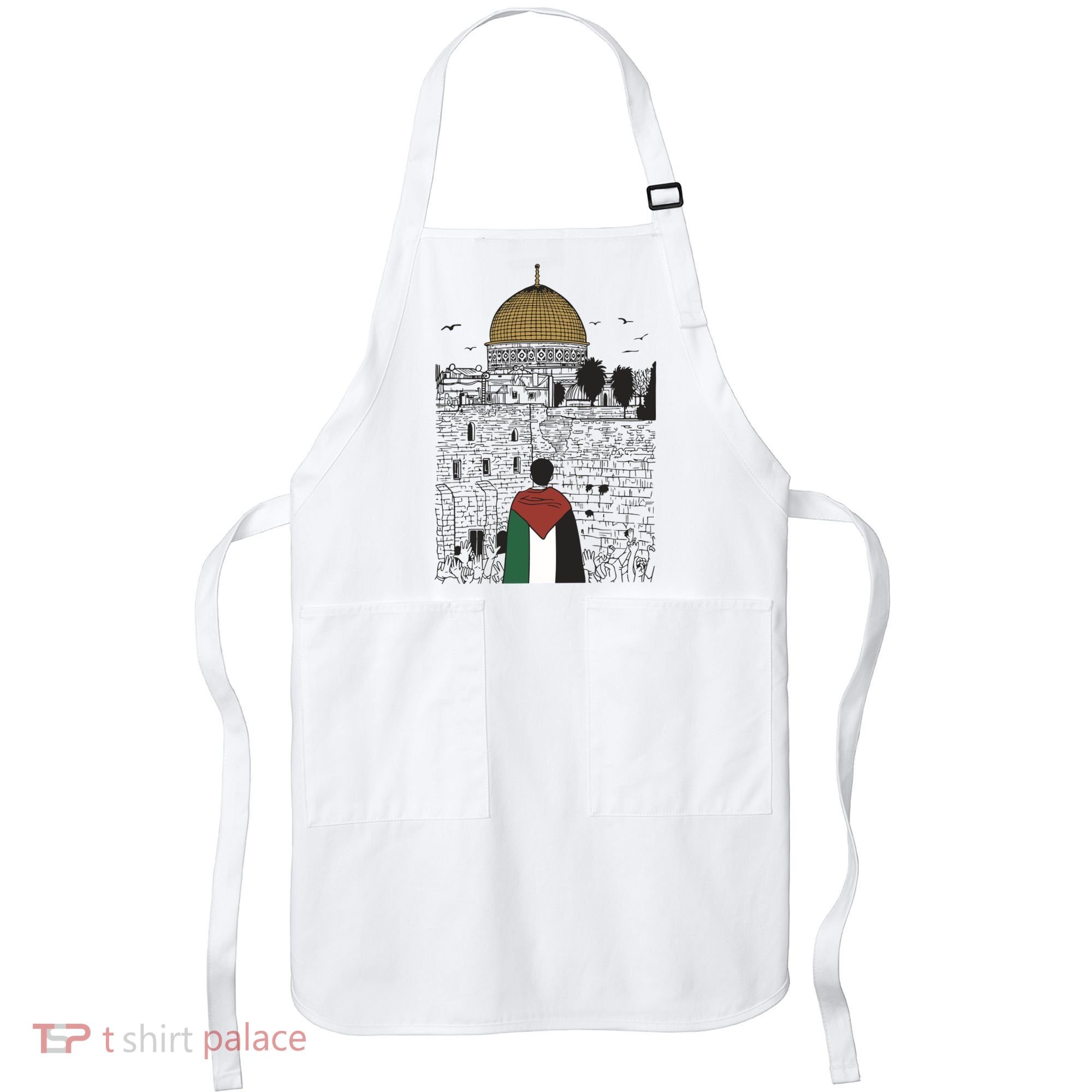 Free Palestine Gaza Palestine Support Apron