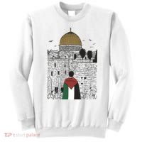 Free Palestine Gaza Palestine Support Sweatshirt thumb 0