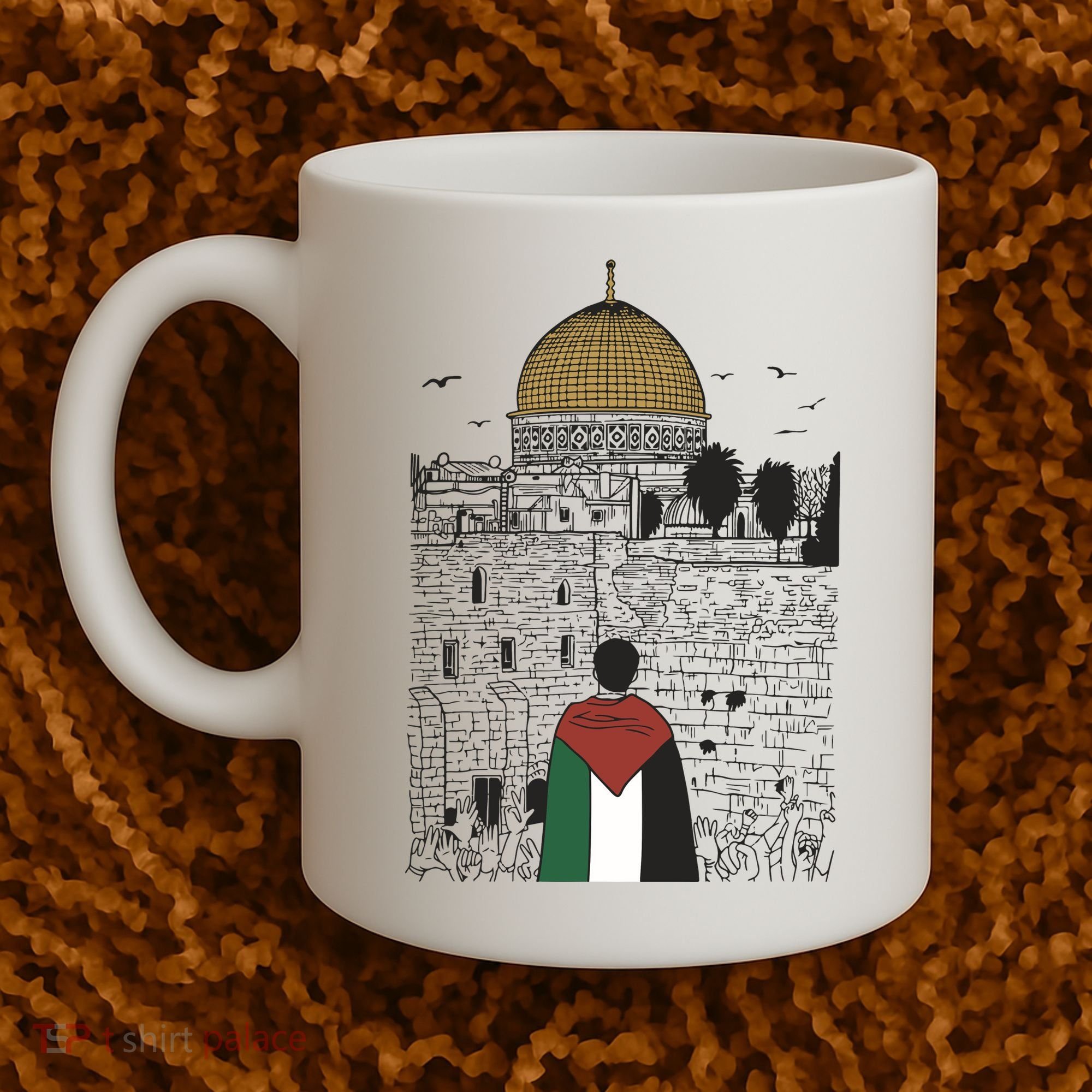 Free Palestine Gaza Palestine Support Coffee Mug