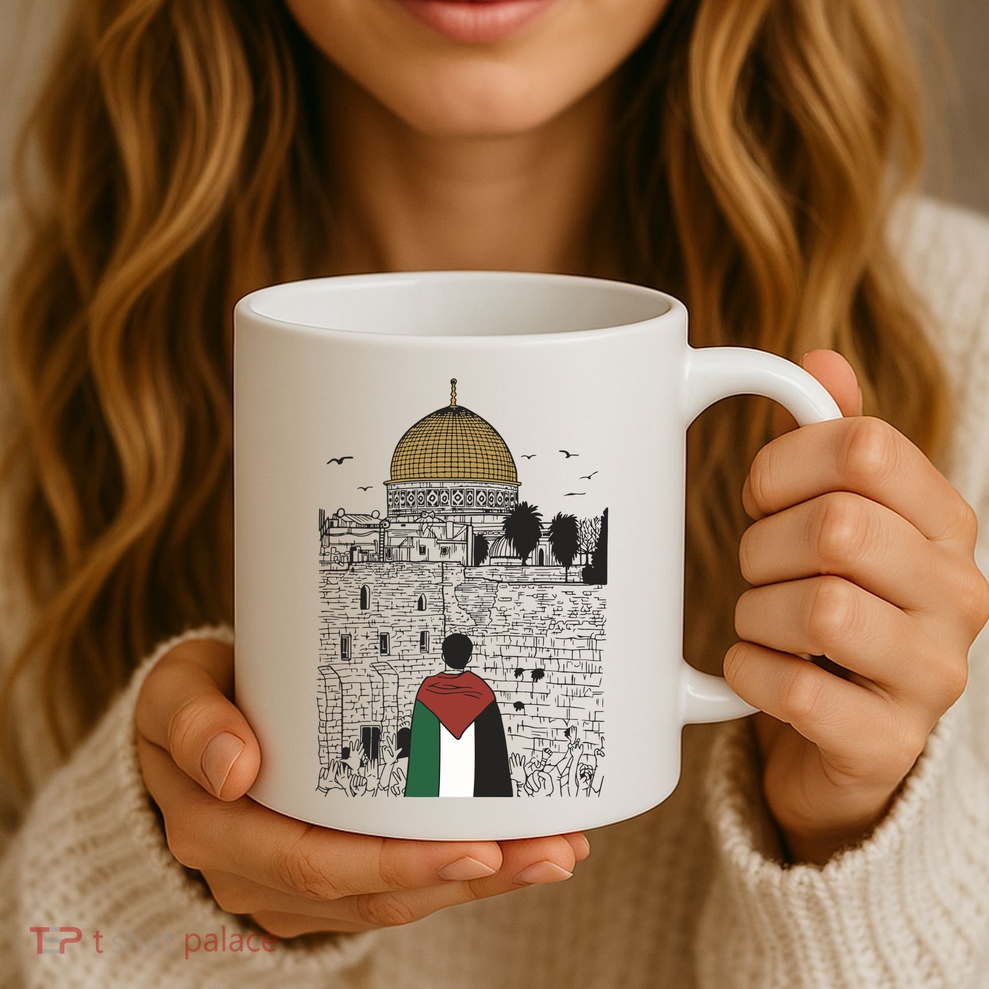 Free Palestine Gaza Palestine Support Coffee Mug