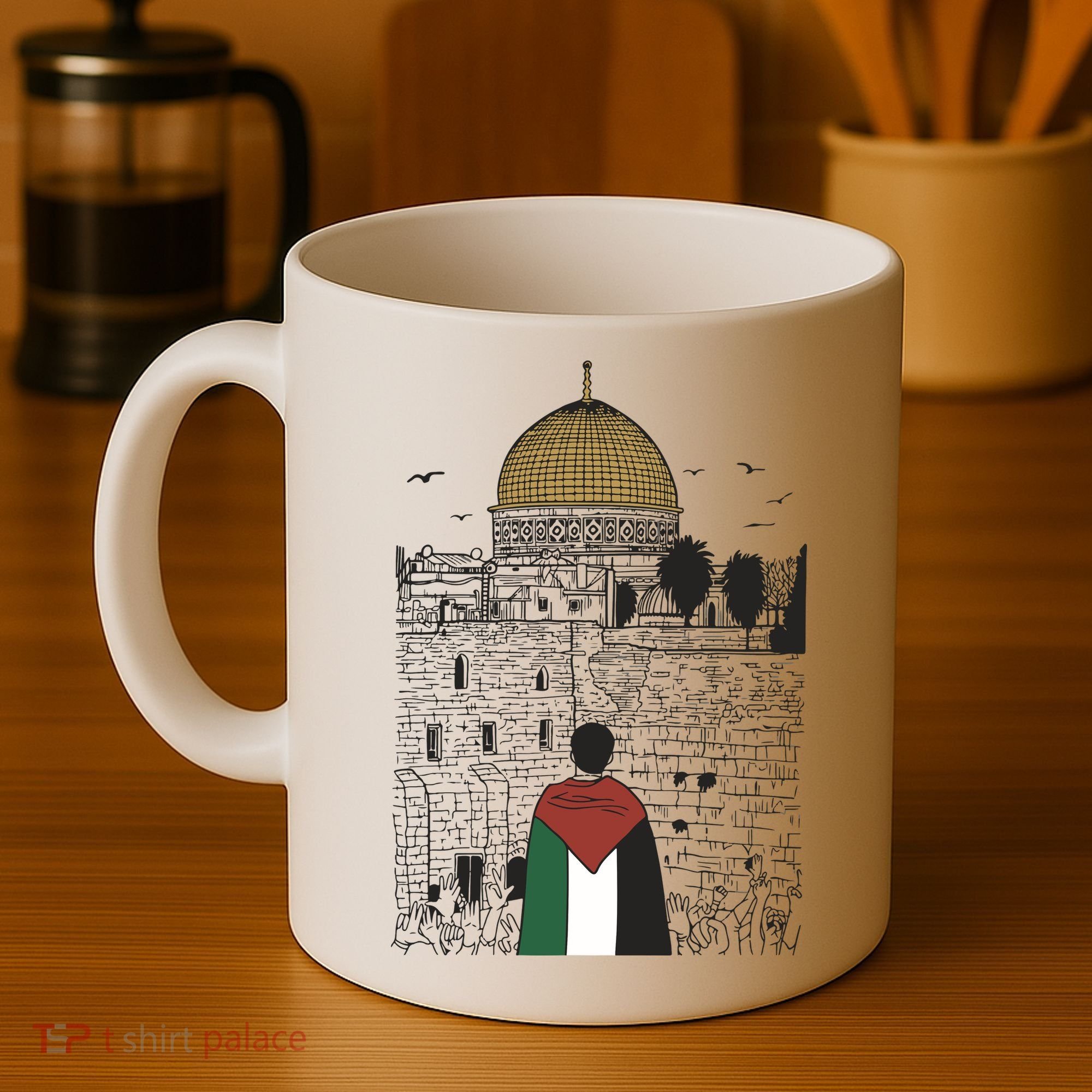 Free Palestine Gaza Palestine Support Coffee Mug